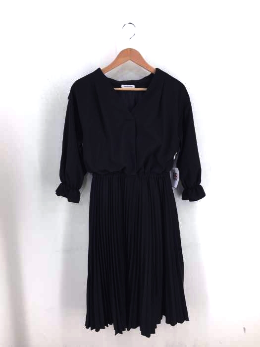 natural couture（ナチュラルクチュール） プリーツ切替ワンピース レディース ワンピース