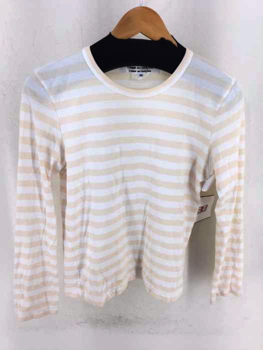 COMME des GARCONS COMME des GARCONS（コムデギャルソンコムデギャルソン） AD2015 16ss ボーダークルーネック ロンT レディース トップス