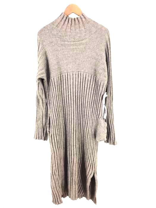 moussy(マウジー) 18AW SWITCHING RIB TURTLE DRESS レディース ワンピース