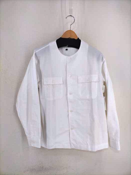 MUJI(ムジ) ノーカラーシャツ メンズ トップス