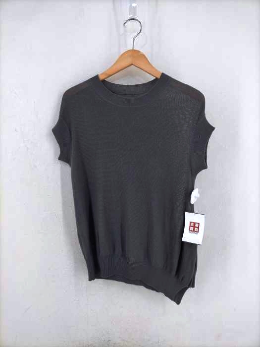YOHJI YAMAMOTO NOIR（ヨウジヤマモトプリュスノアール） クルーネックコットンニット レディース トップス