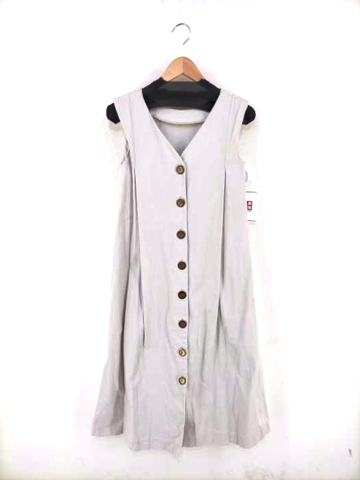 Torrazzo Donna（トラッゾドンナ） タックデザイン ノースリーブワンピース レディース ワンピース