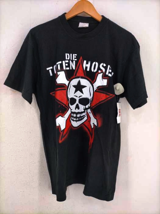 USED古着（ユーズドフルギ） FRISS ODER STIRB TOUR 2005ツアーアンドTシャツ メンズ トップス