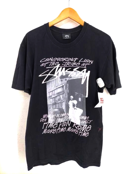 STUSSY ステューシー　ゴールド会員限定　フォトtシャツ Stussy（ステューシー） フォトプリントクルーネックTシャツ メンズ
