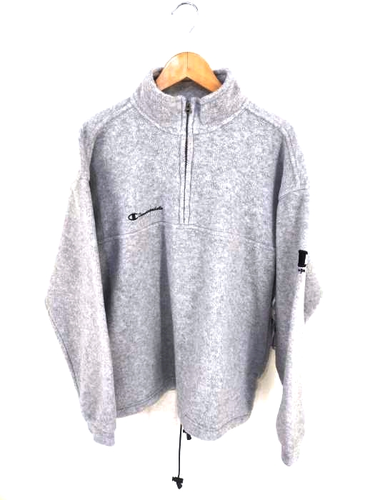 Champion（チャンピオン） POLARTEC ハイネックハーフジップフリース メンズ アウター