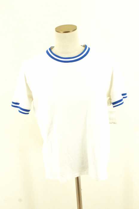 COLOMBO リブ付き半袖Tシャツ レディース トップス