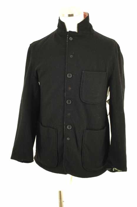 Engineered Garments ノーカラー リバーシブル ジャケット 今いちばん、カンタンお洒落なのは「ノーカラージャケット