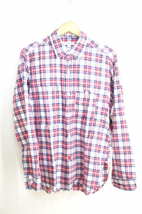 Engineered Garments (エンジニアードガーメンツ) ガチャポケチェック柄シャツ メンズ トップス