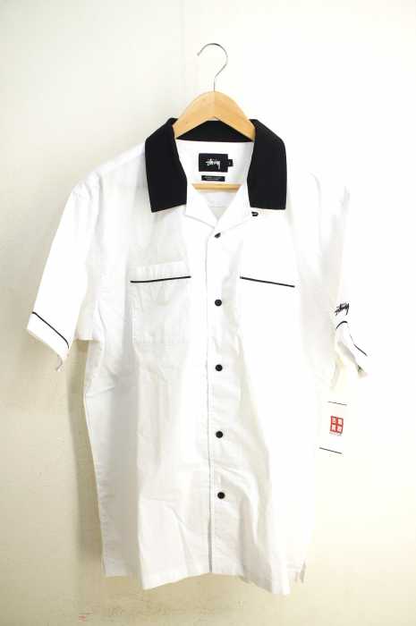 STUSSY （ステューシー） 半袖オープンカラーワークシャツ メンズ トップス