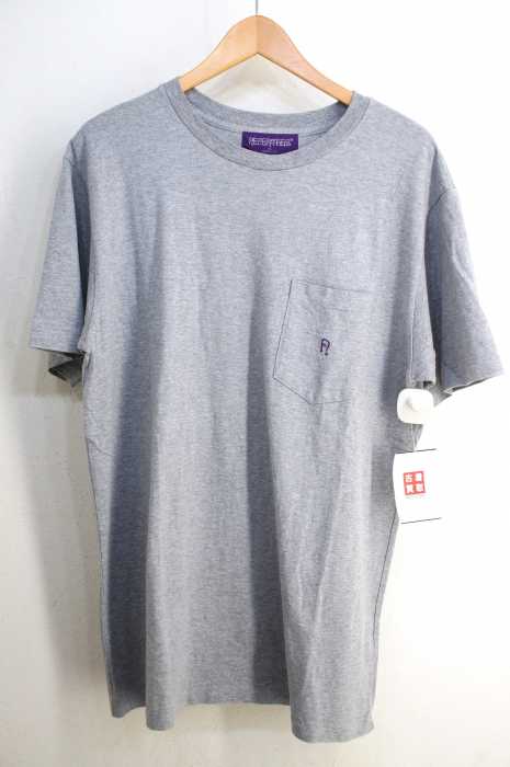 NEPENTHES （ネペンテス） ロゴ刺繍ポケットTシャツ メンズ トップス
