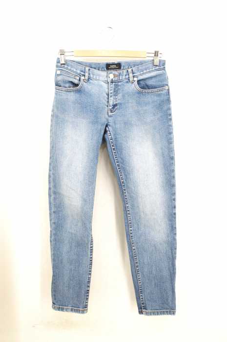 A.P.C. （アーペーセー） ウォッシュ加工ストレッチスキニーデニム レディース パンツ