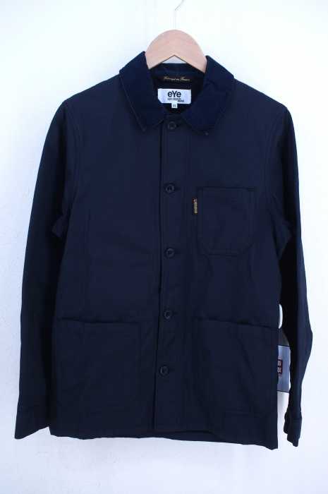 eYe JUNYA WATANABE COMME des GARCONS MAN（アイジュンヤワタナベコムデギャルソンマン） AD2010 10AW LABOUREUR 襟コーデュロイ切替ワークジャケット メンズ トップス