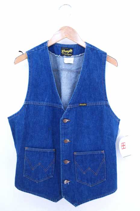 Wrangler (ラングラー) 80s デニムベスト メンズ トップス