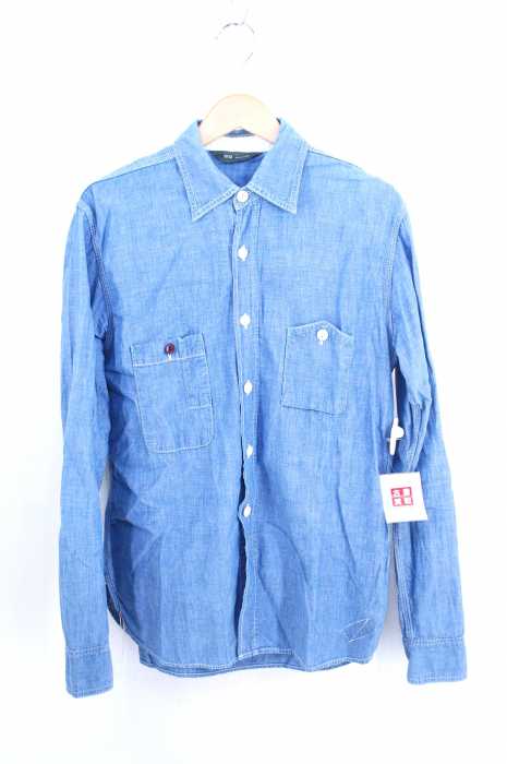 FOB FACTORY（エフオービーファクトリー） シャンブレーシャツ メンズ トップス