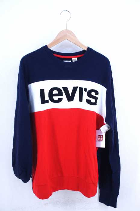 Levi's （リーバイス） デカロゴ 配色スウェット メンズ トップス