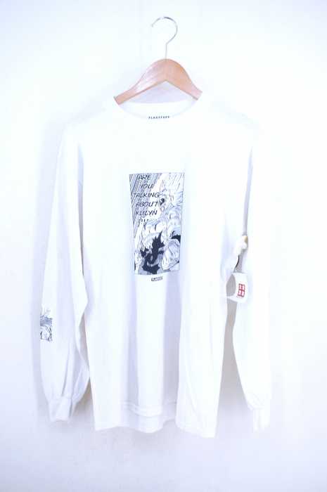 FLAGSTUFF（フラッグスタッフ） DRAGON BALL Super saiyans L/S Tee メンズ トップス