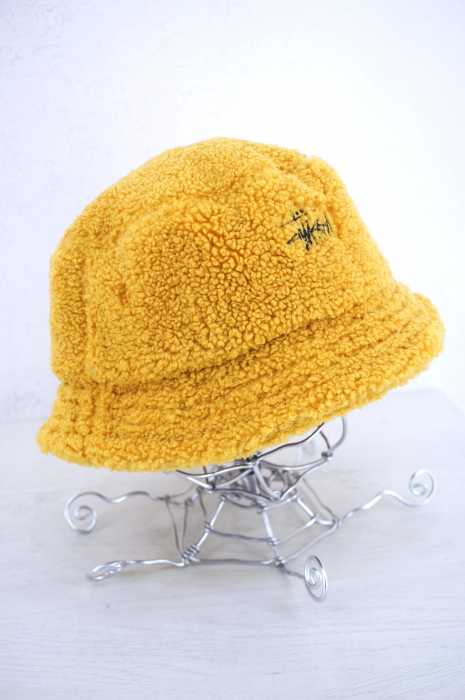 STUSSY （ステューシー） SHERPA FLEECE BUCKET HAT バケットハット レディース 帽子