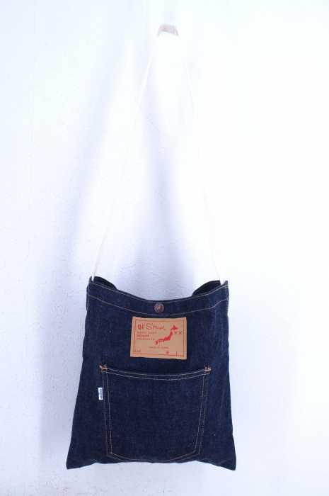 BEAMS BOY × orslow （ビームスボーイ オアスロウ） 別注　デニムサコッシュ レディース バッグ