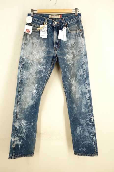 Levis(リーバイス) 505 リメイクペイント加工デニム レディース パンツ
