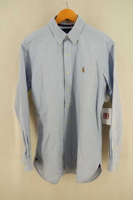 RALPH LAUREN（ラルフローレン） CLASSIC FIT ストライプ柄ポニー刺繍ボタンダウンシャツ メンズ トップス