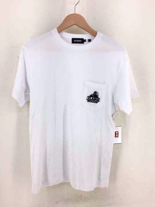 XLARGE（エクストララージ） 19SS S/S EMBROIDERY SLANTED OG POCKET TEE メンズ トップス