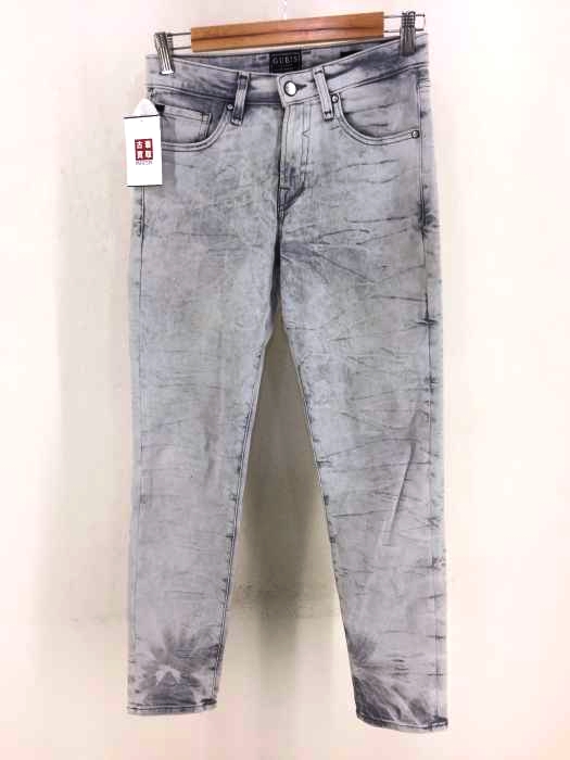 GUESS（ゲス） DRAKE LOW-RISE ANKLE SLIM DENIM PANT スリムテーパードデニムパンツ メンズ パンツ