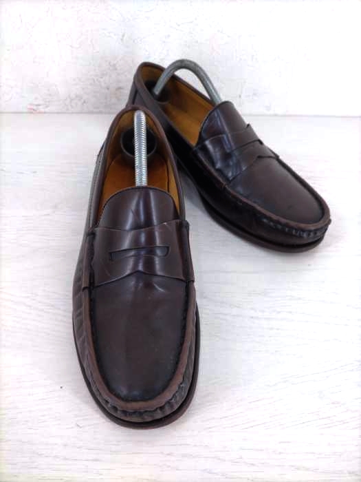 LANDS END(ランズエンド) レザーローファー メンズ シューズ