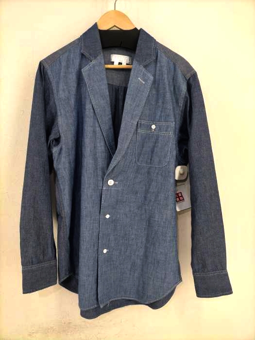 GANRYU（ガンリュウ） AD2013 14SS 切替シャツジャケット メンズ アウター