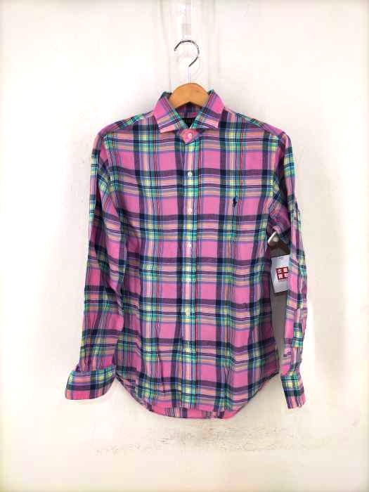 POLO RALPH LAUREN（ポロラルフローレン） タータンチェックリネンシャツ メンズ トップス