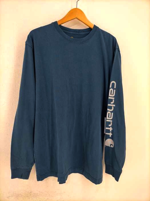 Carhartt(カーハート) 袖プリント長袖カットソー メンズ トップス