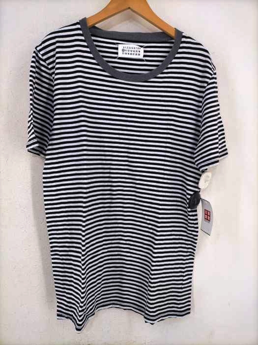 Maison Margiela（メゾンマルジェラ） 10 16SS ボーダークルーネックTEE メンズ トップス