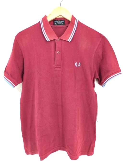 FRED PERRY（フレッドペリー） リブライン ポロシャツ メンズ トップス