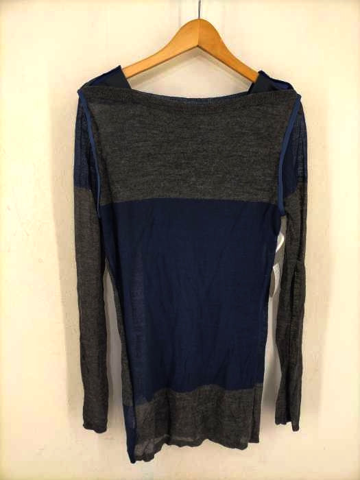 Sacai（サカイ） アクリルウールボーダーニット レディース トップス