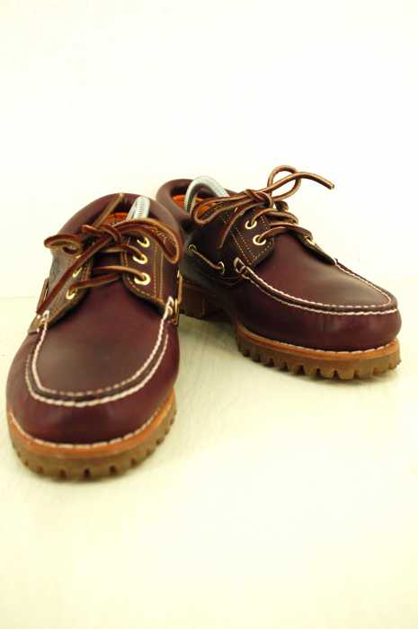 【極美品】Timberland ティンバーランド スリーアイ 8W/26.0cm Timberland (ティンバーランド) スリーアイ クラシックラグ