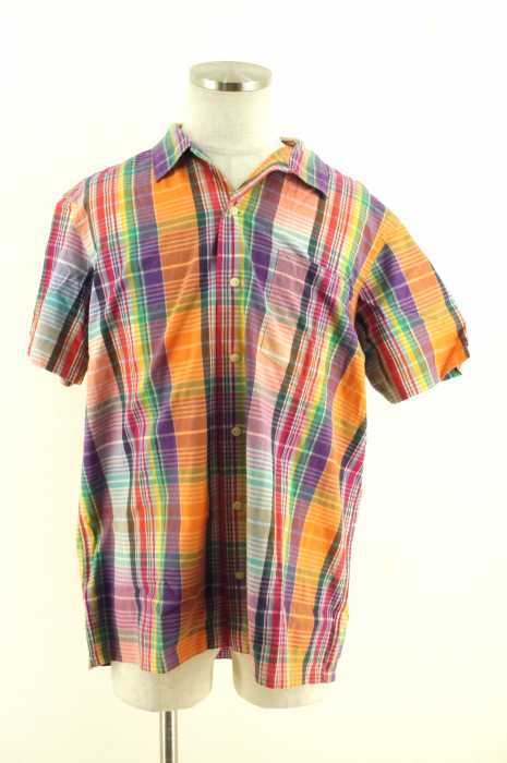 Polo by RALPH LAUREN （ポロバイラルフローレン） 半袖オープンカラーチェック メンズ トップス