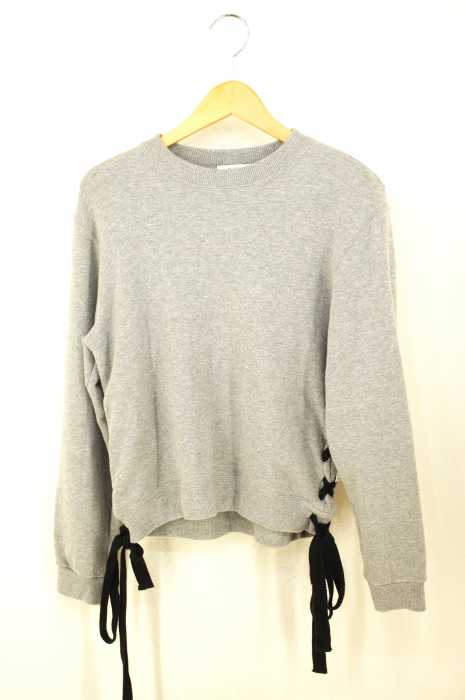 CLANE （クラネ） サイドレースアップ スウェット レディース トップス