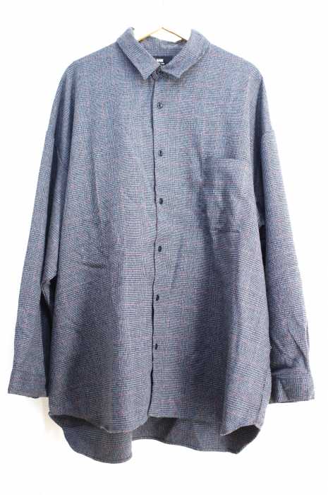 HARE(ハレ) グレンチェックビッグシャツ メンズ トップス
