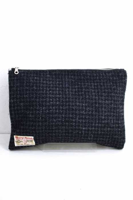 SHIPS JET BLUE × HARRIS TWEED （シップスジェットブルーハリスツイード） ツイードクラッチバッグ メンズ バッグ