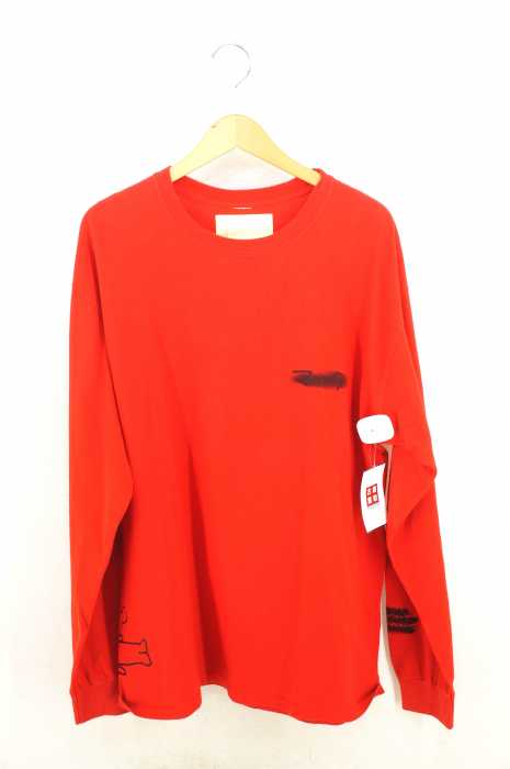 SSZ × Mark Gonzales (エスエスゼット × マークゴンザレス) バックプリントL/S TEE メンズ トップス
