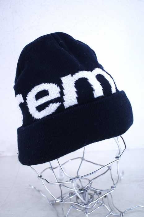 Supreme (シュプリーム) 17AW biglogo beanie メンズ 帽子