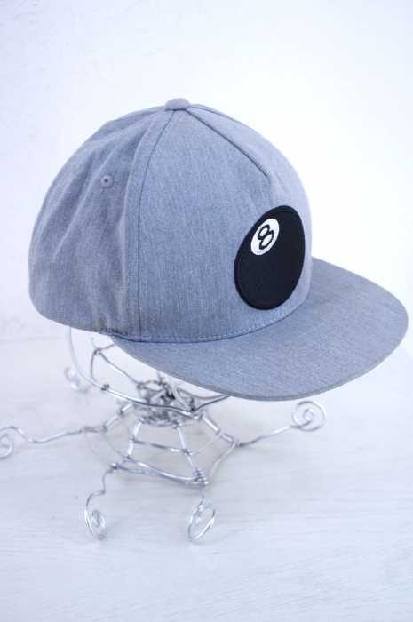 STUSSY (ステューシー) 8ボールワッペン 6パネルキャップ メンズ 帽子