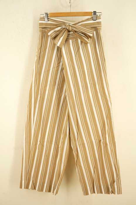 TODAYFUL（トゥデイフル） Stripe Tie Pants マルチストライプラップワイドパンツ レディース パンツ