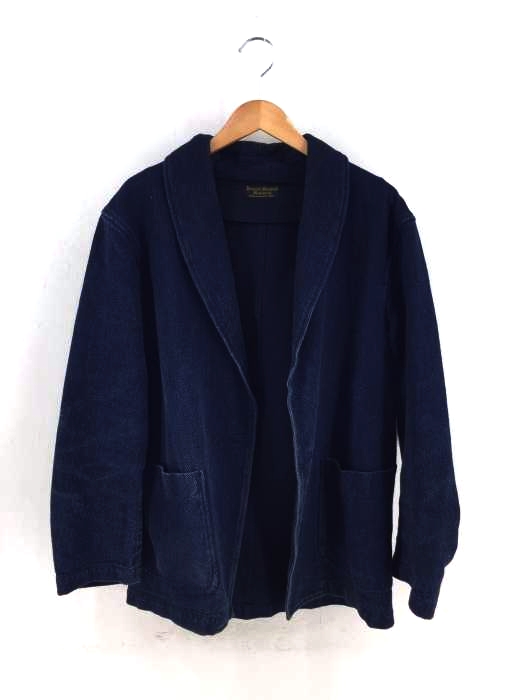 JOURNAL STANDARD HOMESTEAD（ジャーナルスタンダードホームステッド） 17SS KIMONO JACKET　インディゴ刺子ファブリック メンズ アウター