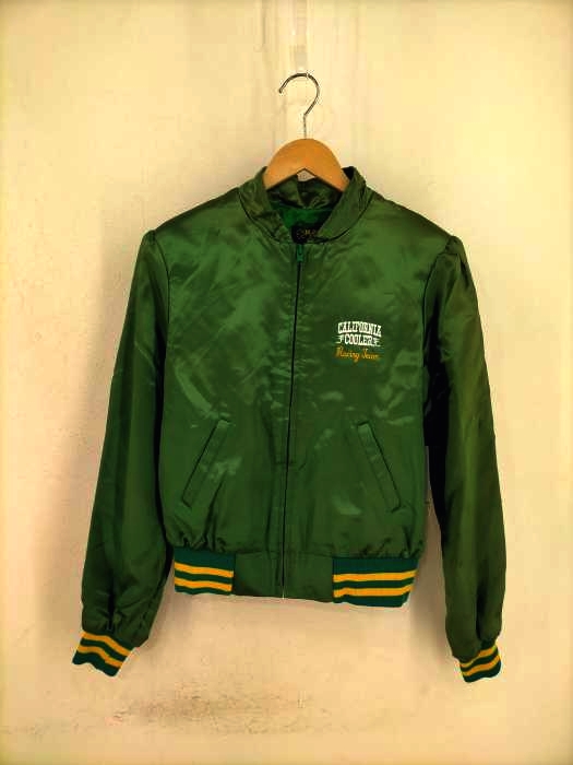 USED古着（ユーズドフルギ） 70S CALIFORNIA COOLER JACKET サテンジャケット メンズ アウター
