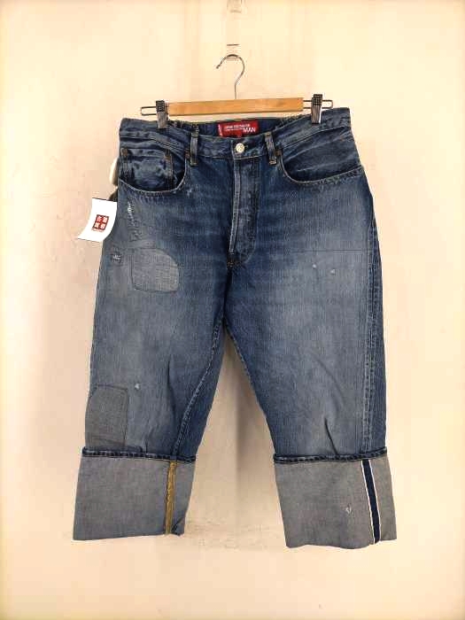 JUNYA WATANABE COMME des GARCONS MAN（ジュンヤワタナベコムデギャルソンマン） AD2019 20SS 綿デニム 製品加工 501 76年モデルカスタマイズ メンズ パンツ