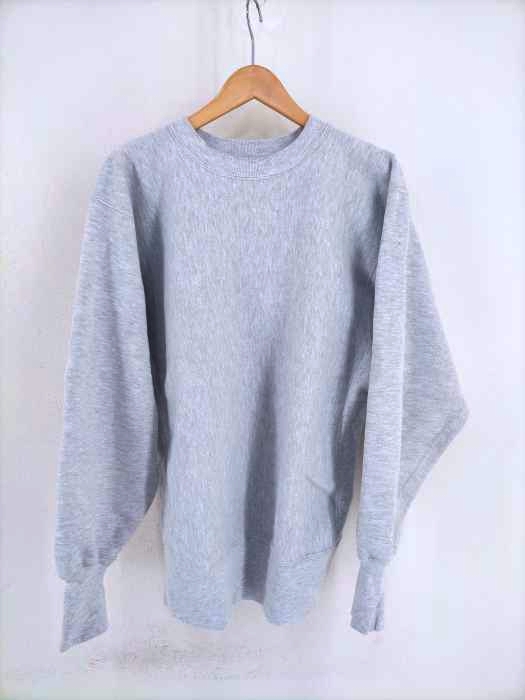 Champion（チャンピオン） 90S USA製 刺繍タグ初期 REVERSE WEAVE 目無し クルーネックスウェット メンズ トップス
