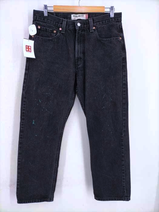 Levi‘s(リーバイス) 505 ブラックデニムパンツ メンズ パンツ