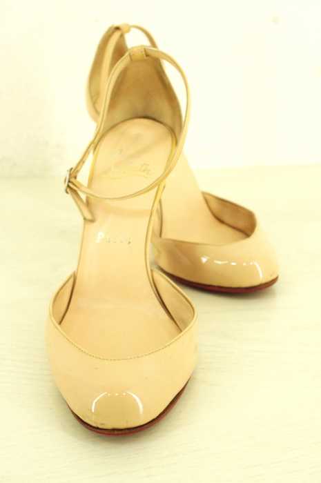 CHRISTIAN LOUBOUTIN（クリスチャンルブタン） Nude Patent Pumps　ヒールパンプス レディース シューズ