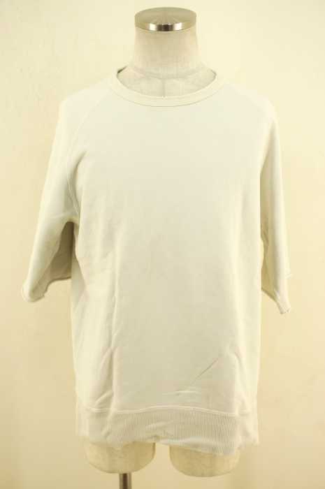 REMI RELIEF × BEAMS PLUS（レミレリーフ　ビームス） カットオフ 半袖スウェット メンズ トップス