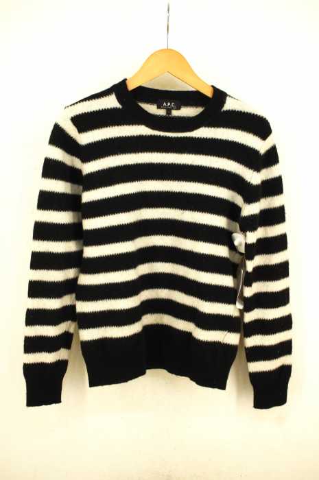 A.P.C. （アー・ペー・セー） ボーダー柄ニット レディース トップス